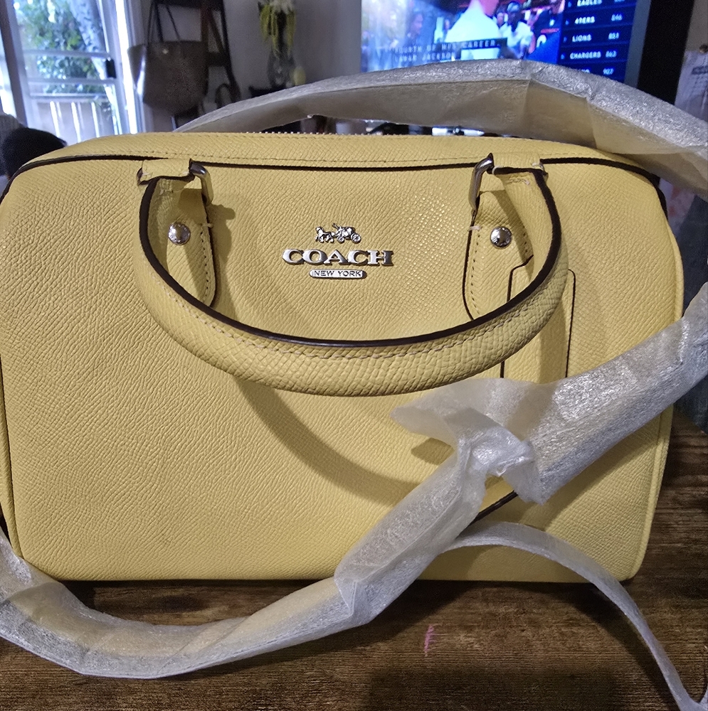 Yellow Coach purse